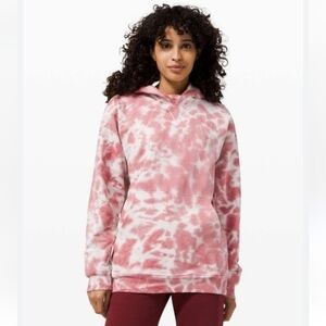 Lululemon‎ All yours hoodie,4,Marmoleado Tie dye Briar Rose,wool blend
